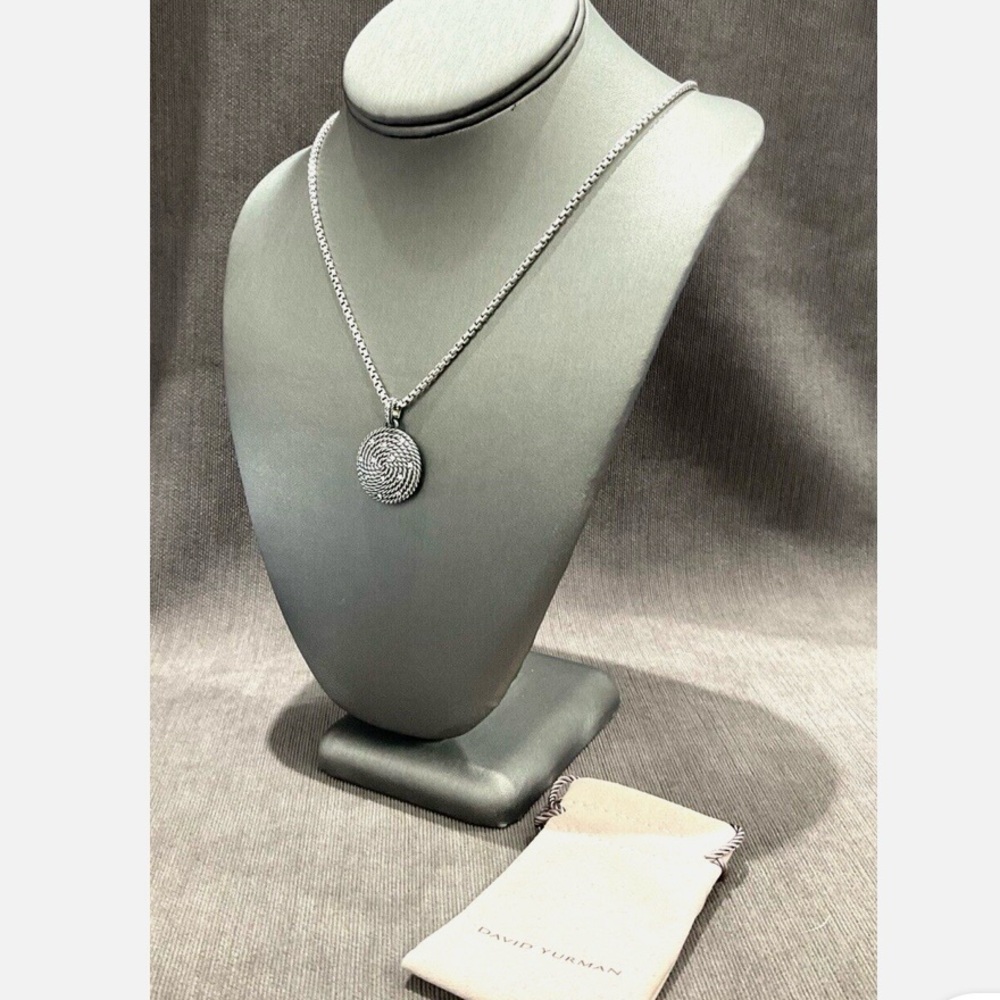 ✨SALE ✨David Yurman Diamond Starlight Cable Coil Pendant - Picture 7 of 7